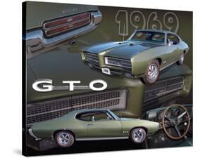 1969 GTO-null-Stretched Canvas