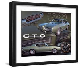 1969 GTO-null-Framed Art Print