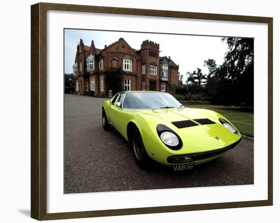 1969 Lamborghini Miura SV-null-Framed Photographic Print