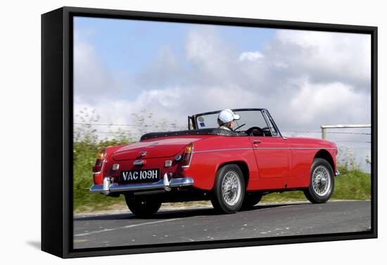 1969 MG Midget-null-Framed Stretched Canvas