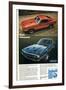 1969 Mustang Fire & Refinement-null-Framed Premium Giclee Print