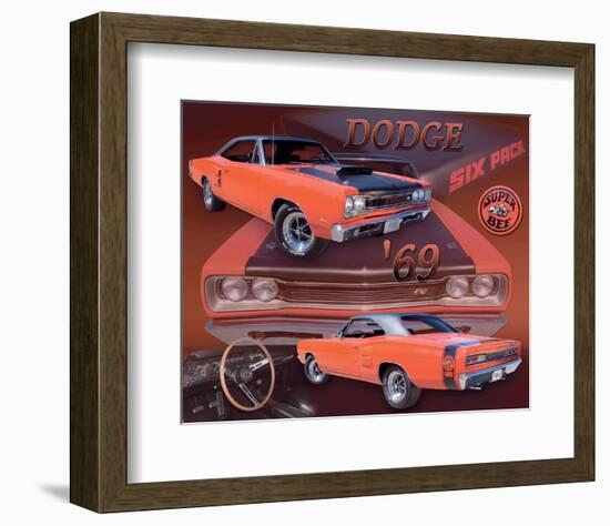 1969 Super Bee-null-Framed Art Print