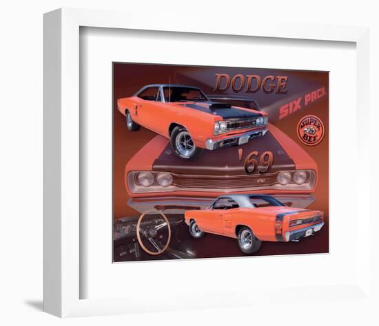 1969 Super Bee-null-Framed Art Print