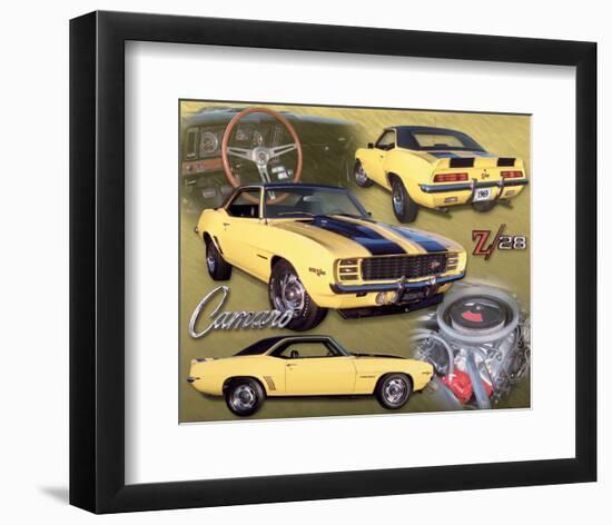 1969 Z28 Camaro-null-Framed Premium Giclee Print