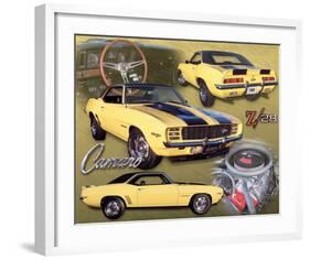 1969 Z28 Camaro-null-Framed Art Print