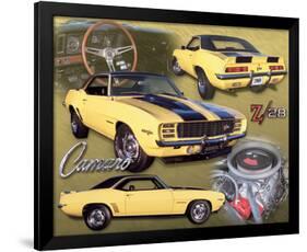 1969 Z28 Camaro-null-Framed Art Print