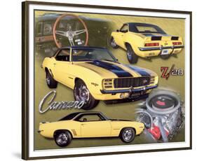 1969 Z28 Camaro-null-Framed Art Print