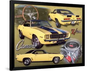 1969 Z28 Camaro-null-Framed Art Print