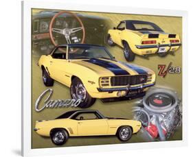 1969 Z28 Camaro-null-Framed Art Print