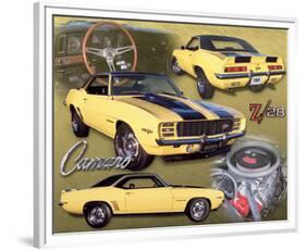 1969 Z28 Camaro-null-Framed Art Print