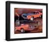 1970 AAR Cuda-null-Framed Premium Giclee Print