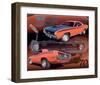 1970 AAR Cuda-null-Framed Art Print