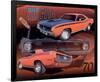 1970 AAR Cuda-null-Framed Art Print