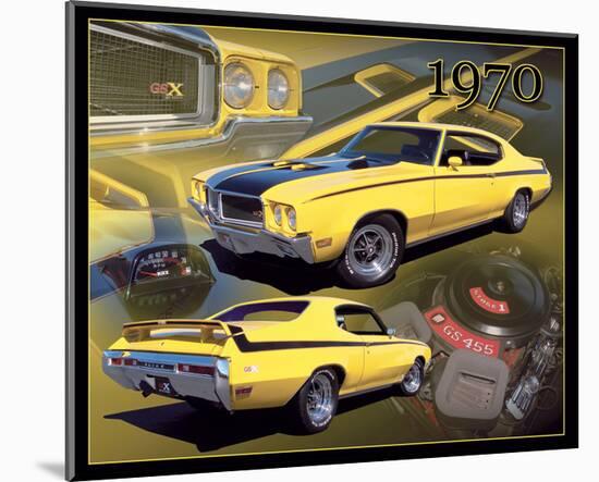 1970 Buick GSX-null-Mounted Art Print