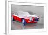 1970 Chevy Camaro Watercolor-NaxArt-Framed Art Print