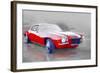 1970 Chevy Camaro Watercolor-NaxArt-Framed Art Print