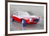 1970 Chevy Camaro Watercolor-NaxArt-Framed Art Print