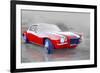 1970 Chevy Camaro Watercolor-NaxArt-Framed Art Print