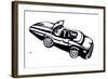 1970 Dodge Challenger R-T Convertable-Josh Byer-Framed Giclee Print