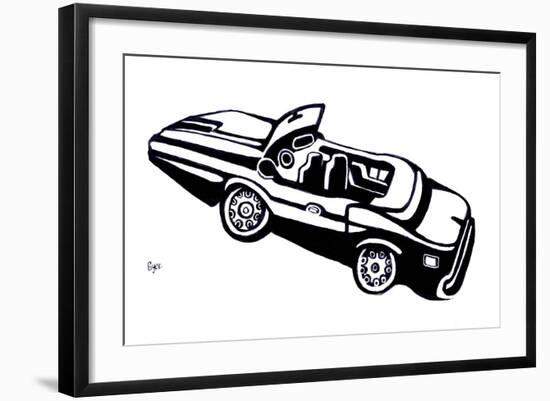 1970 Dodge Challenger R-T Convertable-Josh Byer-Framed Giclee Print