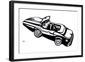 1970 Dodge Challenger R-T Convertable-Josh Byer-Framed Giclee Print