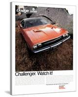 1970 Dodge Challenger-Watch It!-null-Stretched Canvas