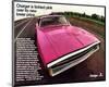 1970 Dodge Charger TickledPink-null-Mounted Art Print
