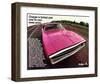 1970 Dodge Charger TickledPink-null-Framed Art Print