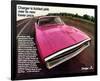 1970 Dodge Charger TickledPink-null-Framed Art Print