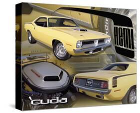 1970 Hemi Cuda-null-Stretched Canvas