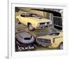 1970 Hemi Cuda-null-Framed Art Print