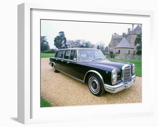 1970 Mercedes Benz 600 Pullman Limousine-null-Framed Photographic Print