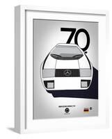 1970 Mercedes-Benz C111-NaxArt-Framed Art Print