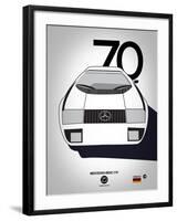 1970 Mercedes-Benz C111-NaxArt-Framed Art Print