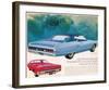 1970 Mercury - Marauder X-100-null-Framed Art Print