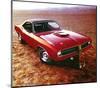 1970 Plymouth Cuda Hemi & Tie-null-Mounted Art Print