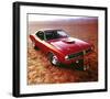 1970 Plymouth Cuda Hemi & Tie-null-Framed Art Print