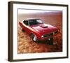 1970 Plymouth Cuda Hemi & Tie-null-Framed Art Print