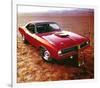 1970 Plymouth Cuda Hemi & Tie-null-Framed Art Print