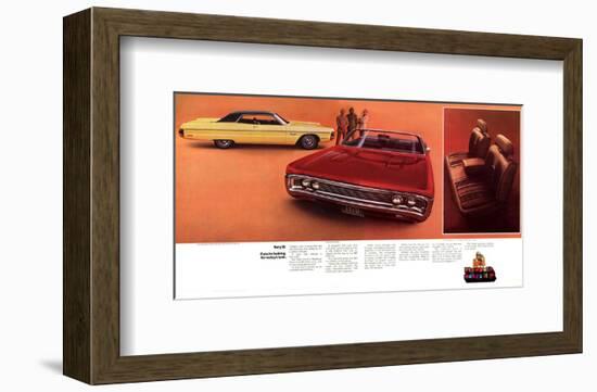 1970 Plymouth Fury Convertible-null-Framed Art Print