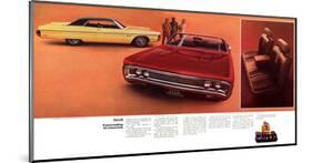 1970 Plymouth Fury Convertible-null-Mounted Art Print