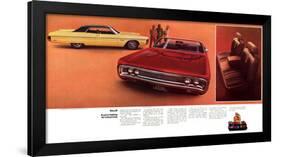 1970 Plymouth Fury Convertible-null-Framed Art Print