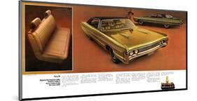 1970 Plymouth Fury III Hardtop-null-Mounted Art Print