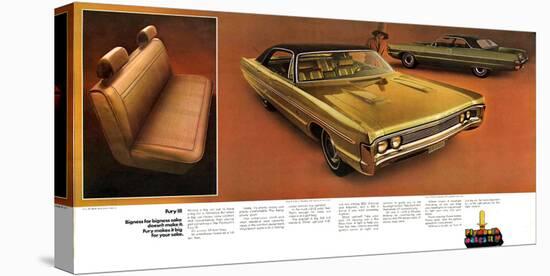 1970 Plymouth Fury III Hardtop-null-Stretched Canvas