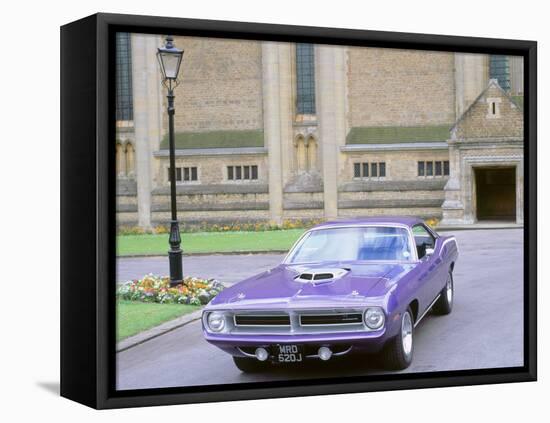 1970 Plymouth Hemi Cuda-null-Framed Stretched Canvas