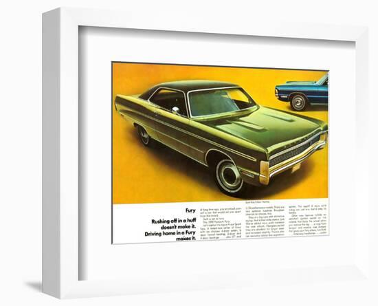 1970 Plymouth Sport Fury 2Door-null-Framed Art Print