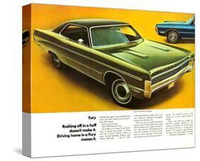 1970 Plymouth Sport Fury 2Door-null-Stretched Canvas