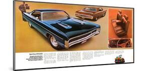 1970 Plymouth Sport Fury Gt&S-null-Mounted Art Print