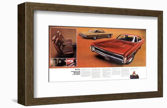 1970 Plymouth Sport Fury-null-Framed Art Print