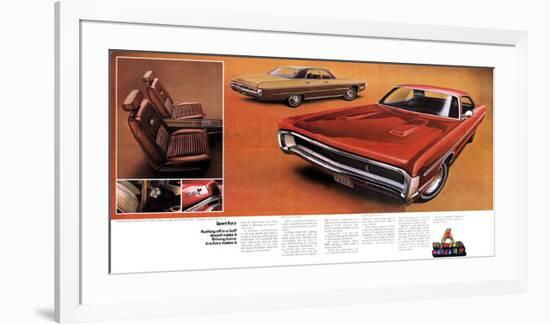 1970 Plymouth Sport Fury-null-Framed Art Print